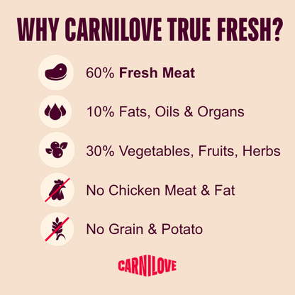 Carnilove | True Fresh Fish & Turkey Dog Food