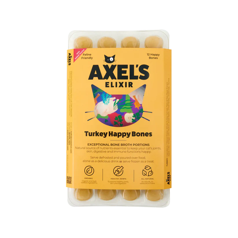 Axel's Elixir | Turkey Happy Bones For Cats