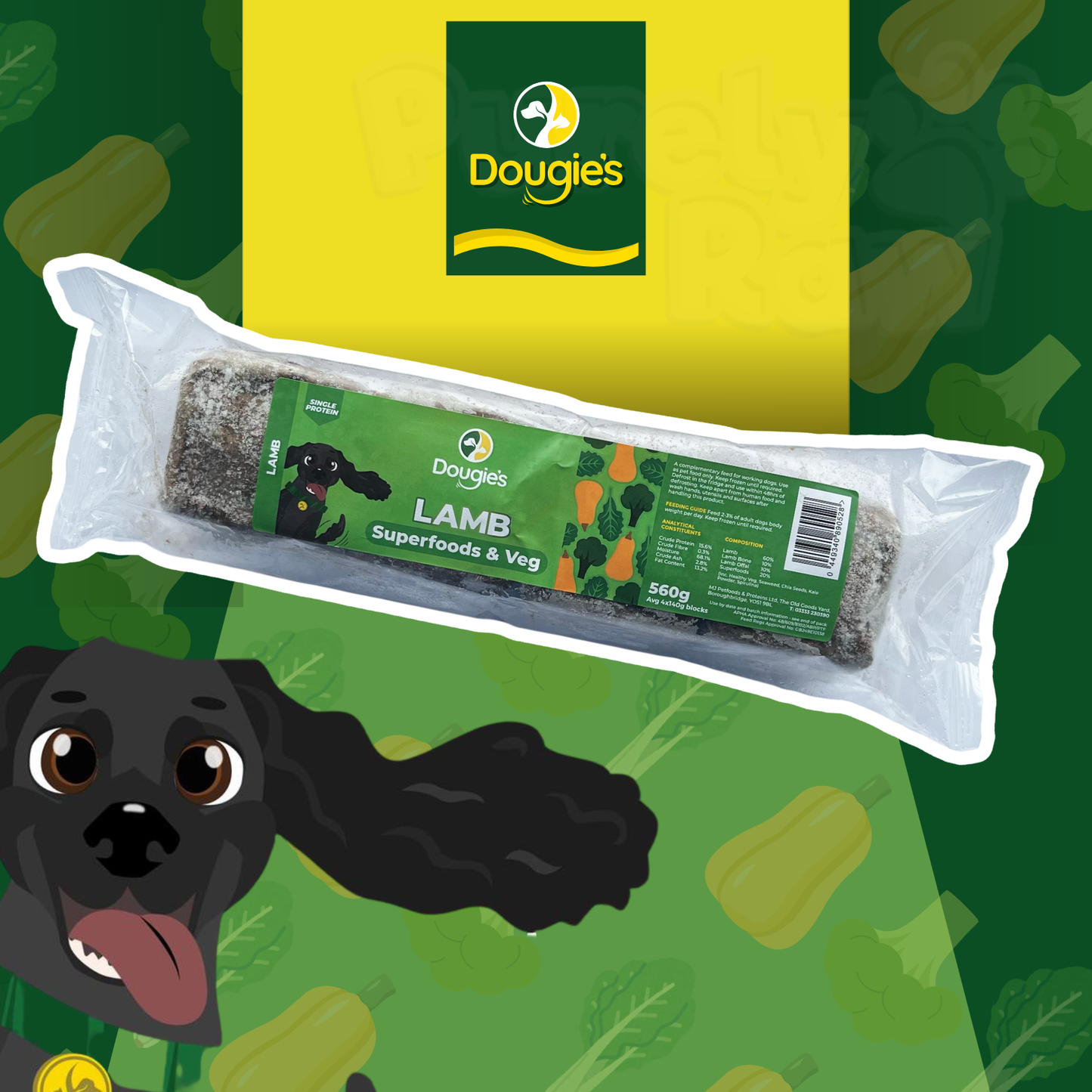 Dougie's | Lamb Superfoods & Veg 560g