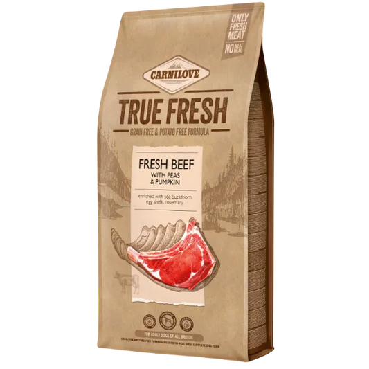 Carnilove True Fresh Beef Dog Food 60/40 1.4kg