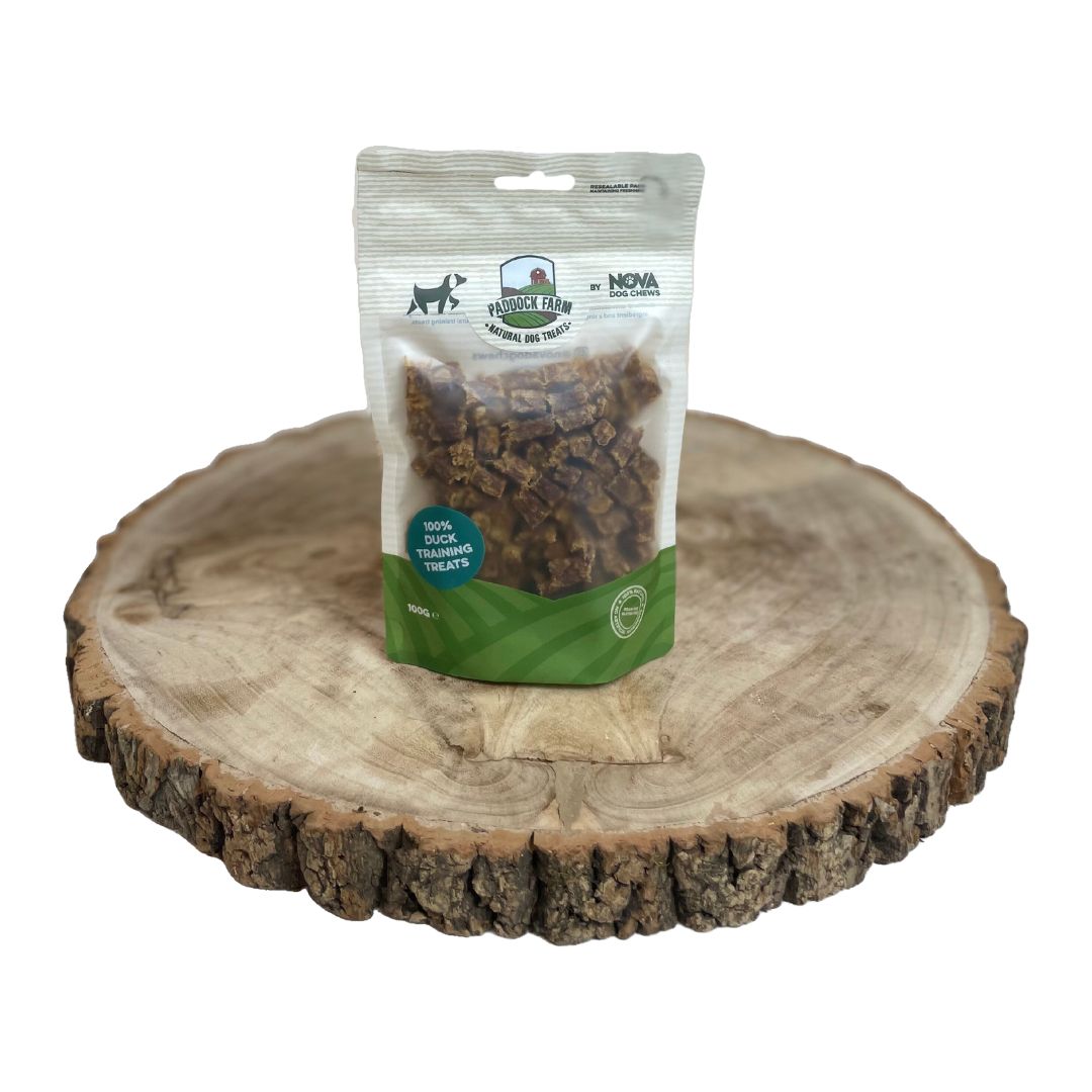 Paddock Farm | 100% Duck Training Treats 100g