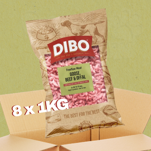 DIBO | Box Deal Goose Beef & Offal 8 x 1kg