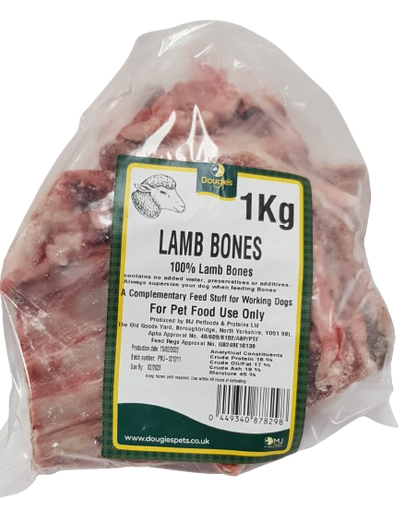 Dougie's | Lamb Bones 1kg