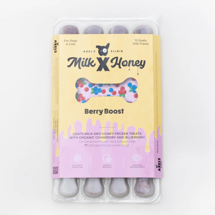 Axel's Elixir | Milk & Honey Berry Boost