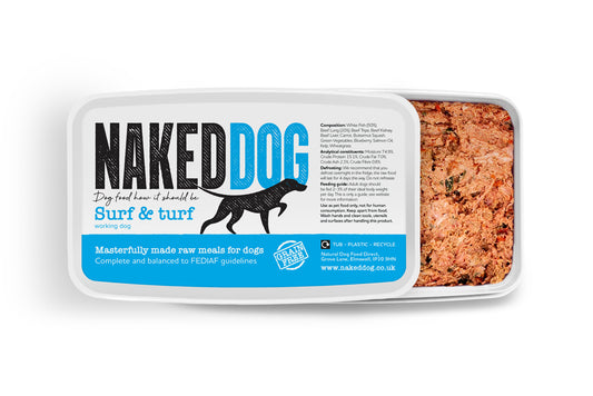 Naked Dog Original Surf & Turf 2x500g