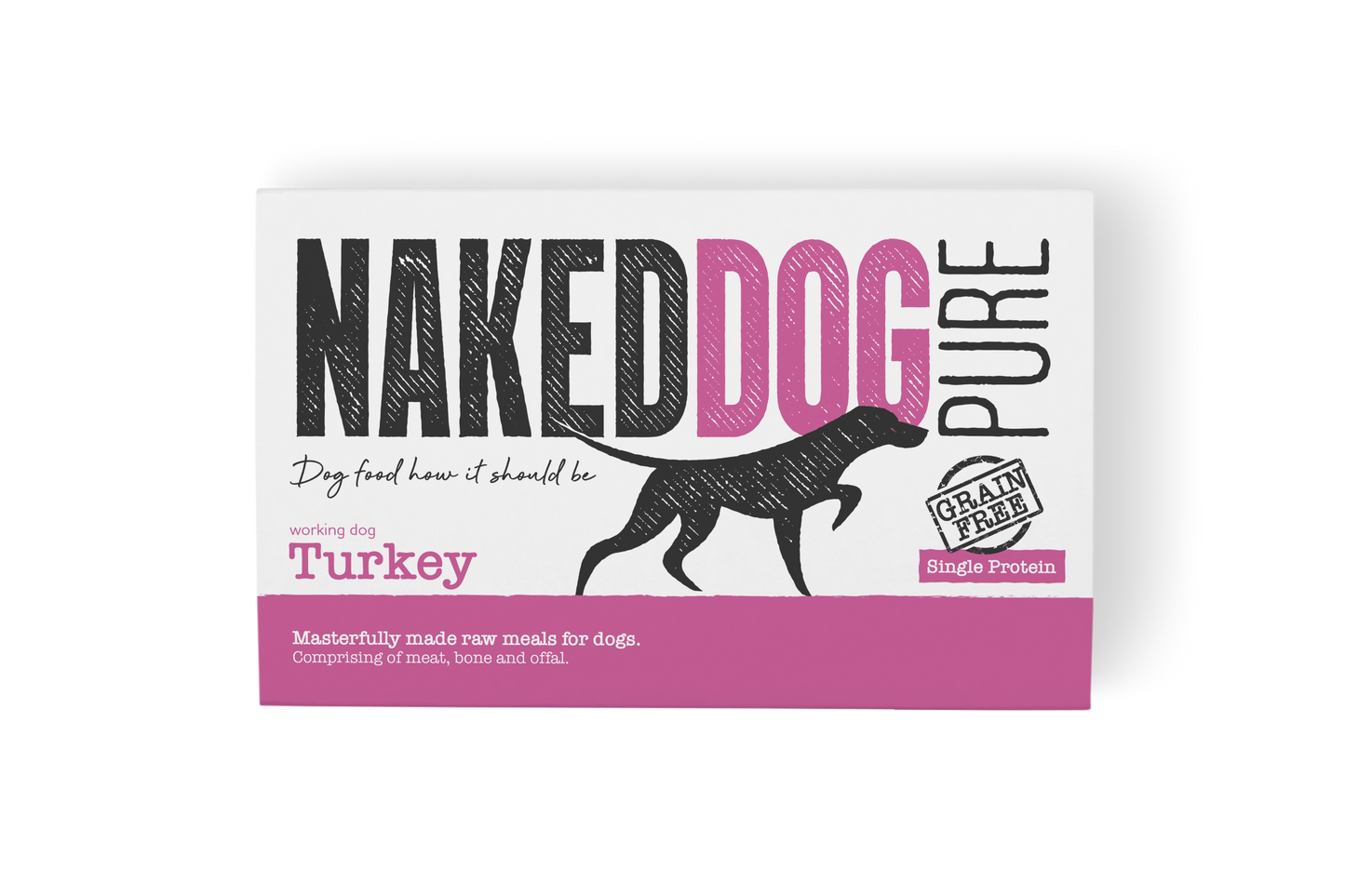 Naked Dog PURE Turkey 2x500g
