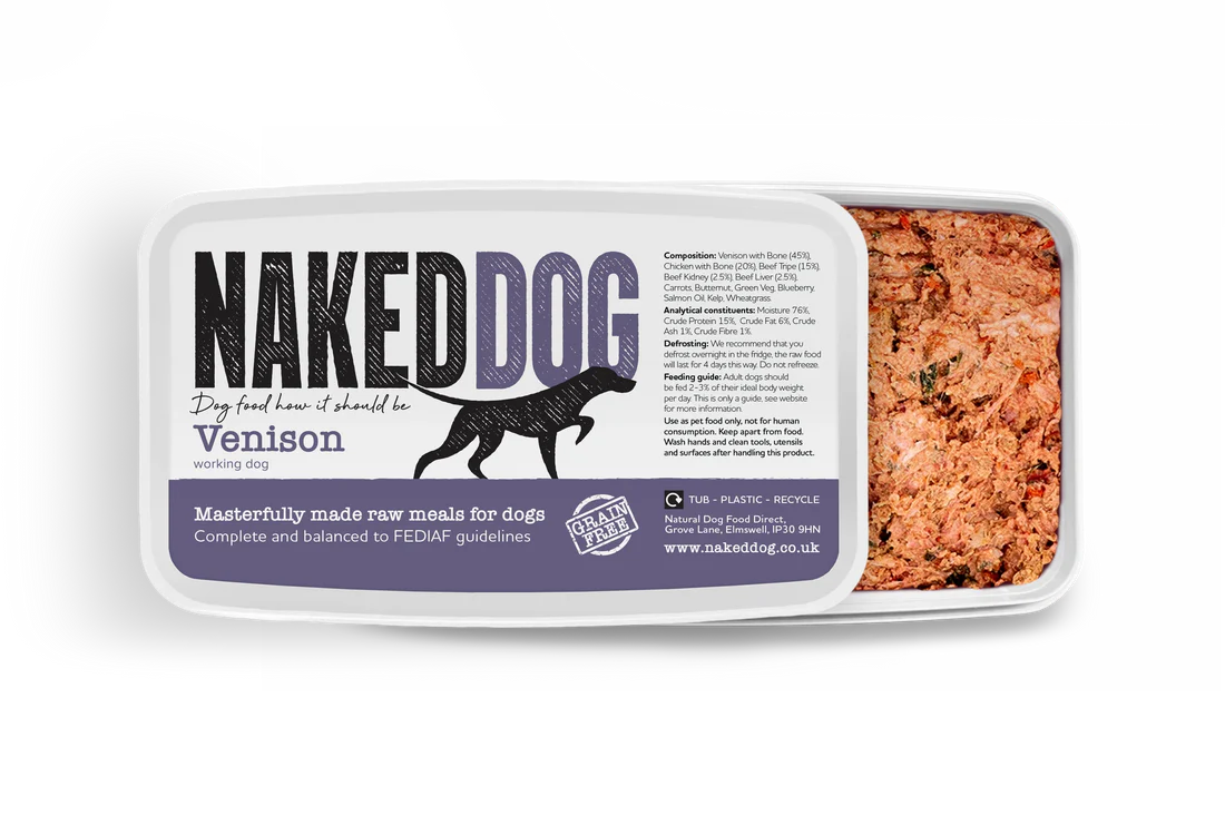 Naked Dog Venison  2x500g
