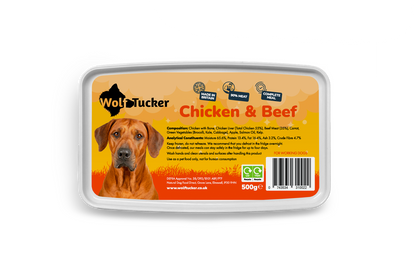 Wolf Tucker | Chicken & Beef Meal 500g