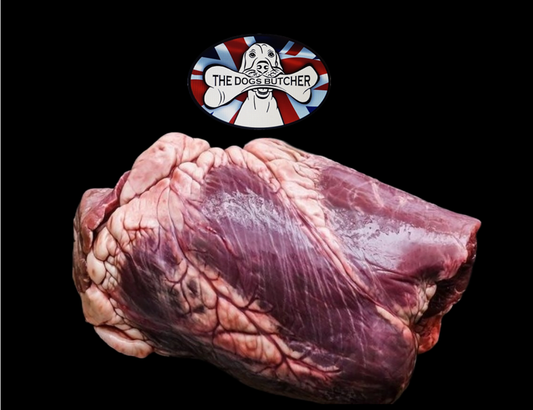 The Dogs Butcher Ox Heart Chunks 1kg