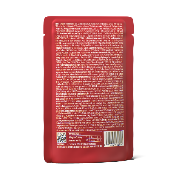 Carnilove | NEW Gravy Pouch Rich in Wild Boar with Chamomile for Cats 85g