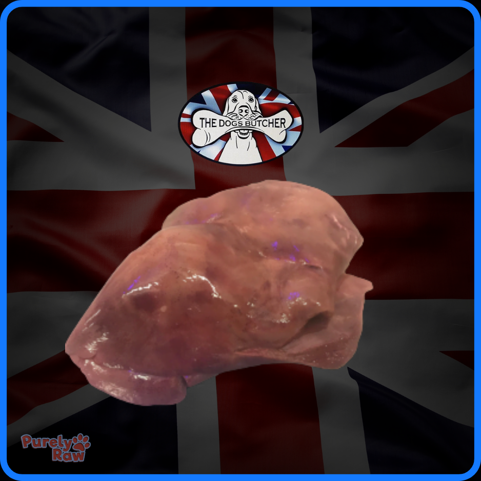 The Dogs Butcher | Pig Liver Chunks 500g