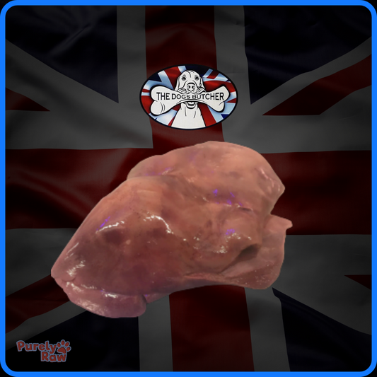 The Dogs Butcher | Pig Liver Chunks 500g