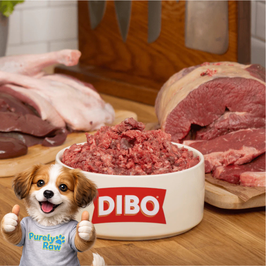 DIBO Finest | Puppy Ox Mince With Duck 80:10:10