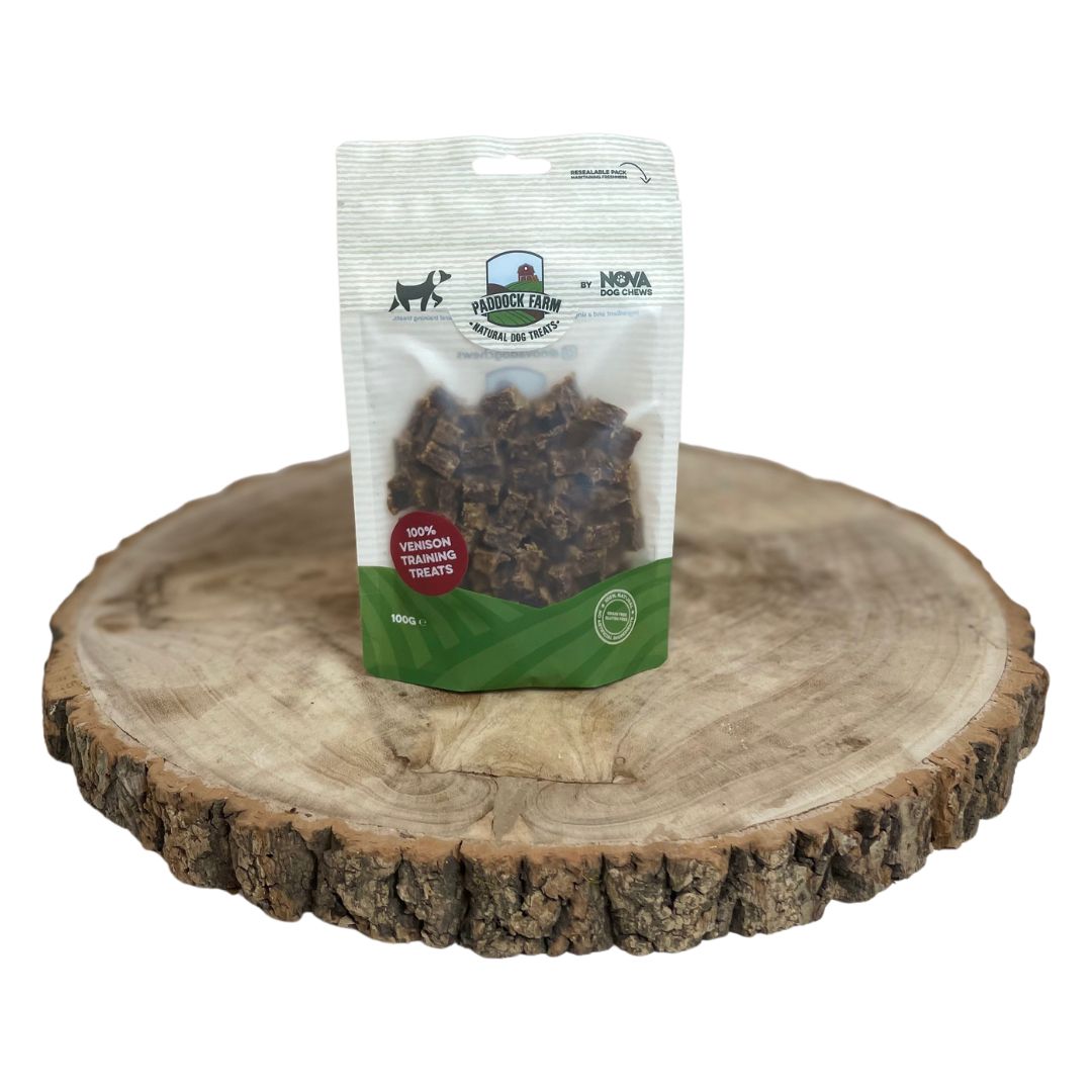 Paddock Farm 100% Venison Training Treats 100g