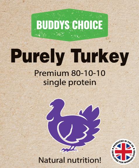 Buddys Choice | Purely Turkey Premium 80.10.10 454g