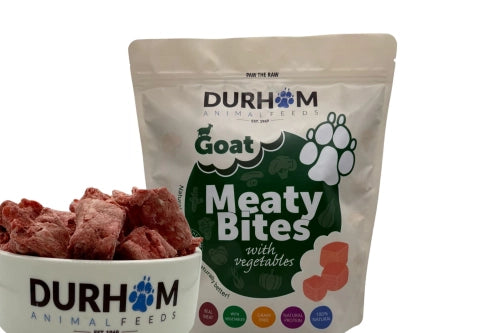 Durham | Meaty Bites Goat with Veg and Supplements 1kg