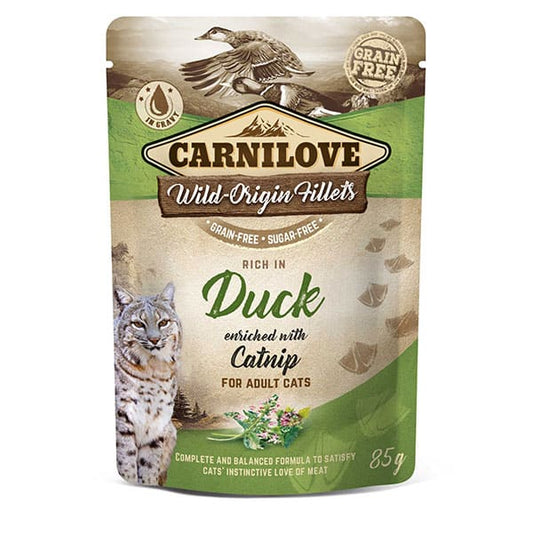 Carnilove Cat Pouch | Duck & Catnip 85g