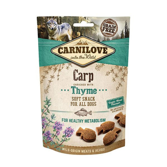 Carnilove Dog | Semi Moist Treats Carp with Thyme 200g