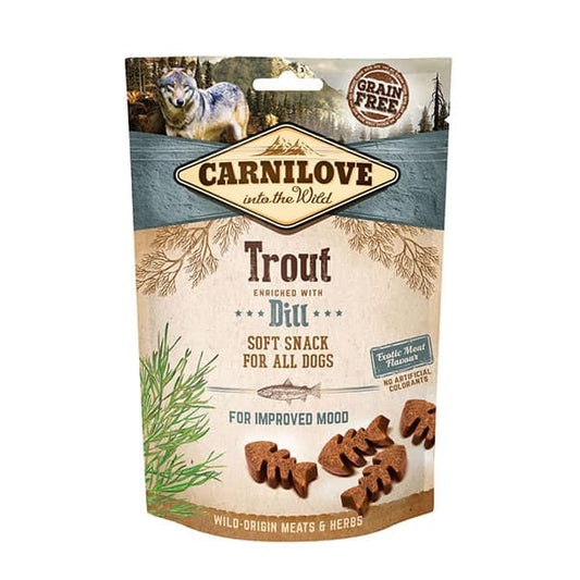 Carnilove Dog | Semi Moist Treats Trout with Dill 200g