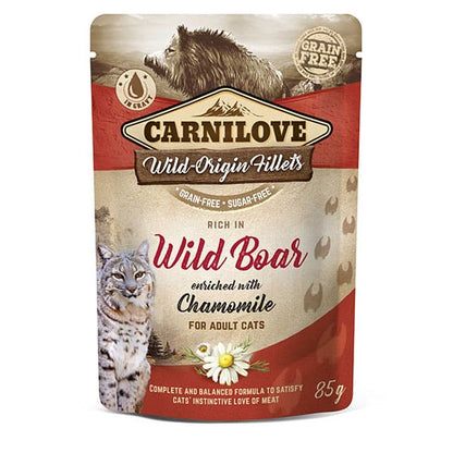 Carnilove Cat | Wet Food Pouch Trout & Echinacea 85g