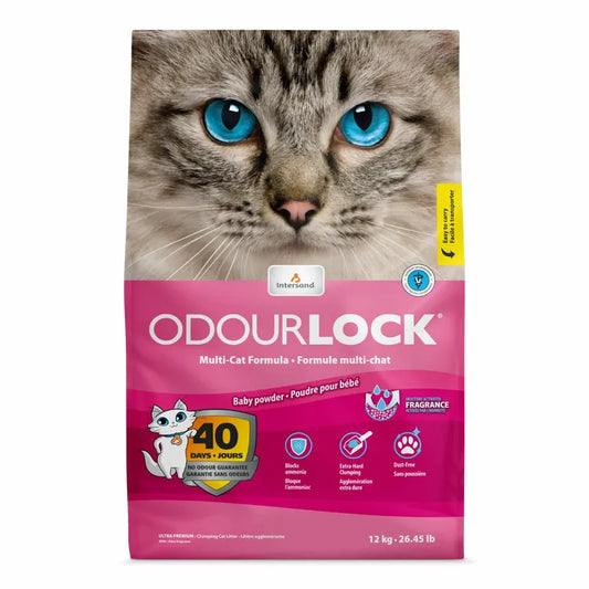 Odourlock | Cat Litter Baby Powder 12kg