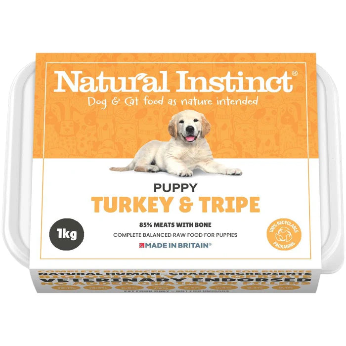 Natural Instinct | Puppy Turkey & Tripe