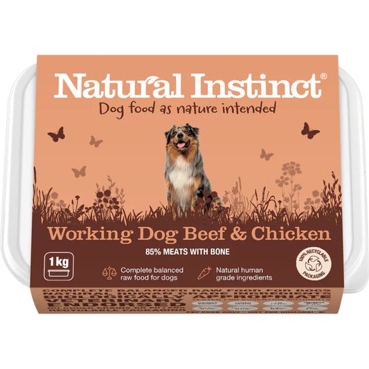 Natural Instinct | Working Dog Beef & Chicken