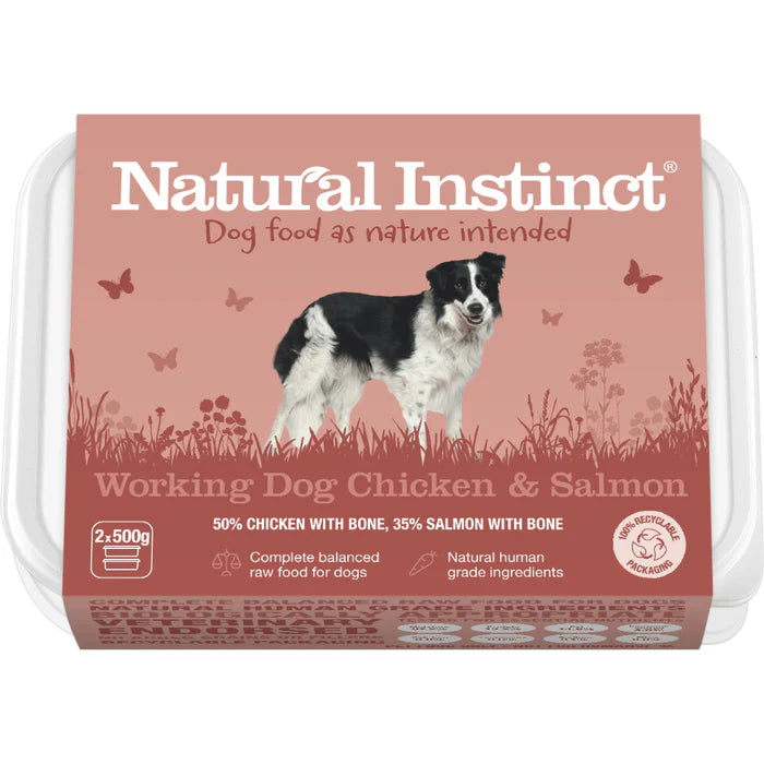 Natural Instinct | Working Dog Salmon & Chicken