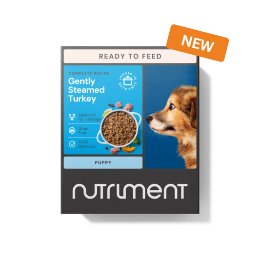 Nutriment Puppy Gently Steamed Turkey 395g