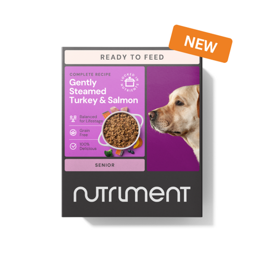 Nutriment  Gently Steamed Senior Turkey & Salmon 395g