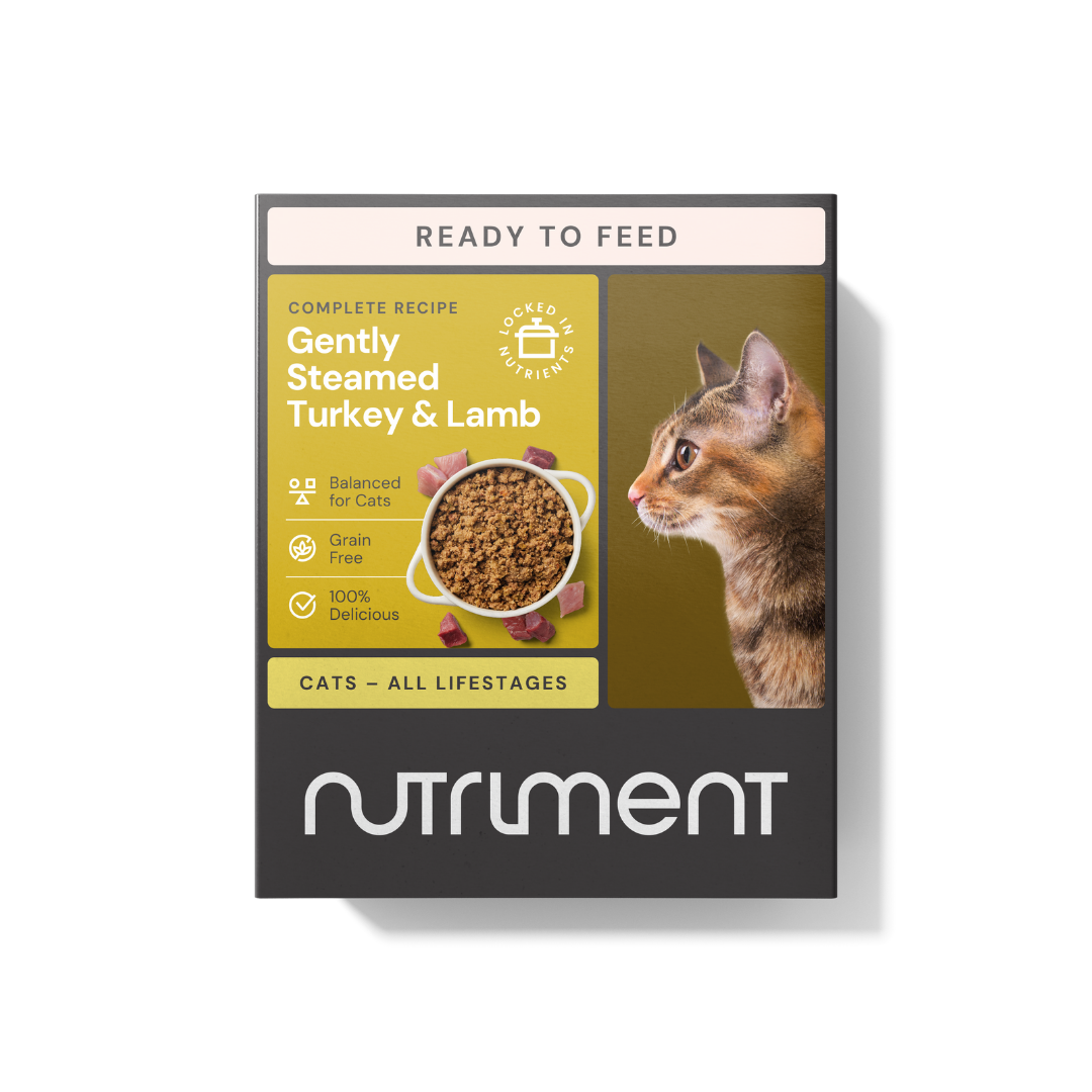 Nutriment | Gently Steamed Cat Turkey & Lamb 395g