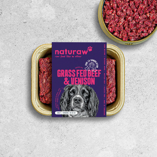 Naturaw | Grass Fed Beef & Venison 500g