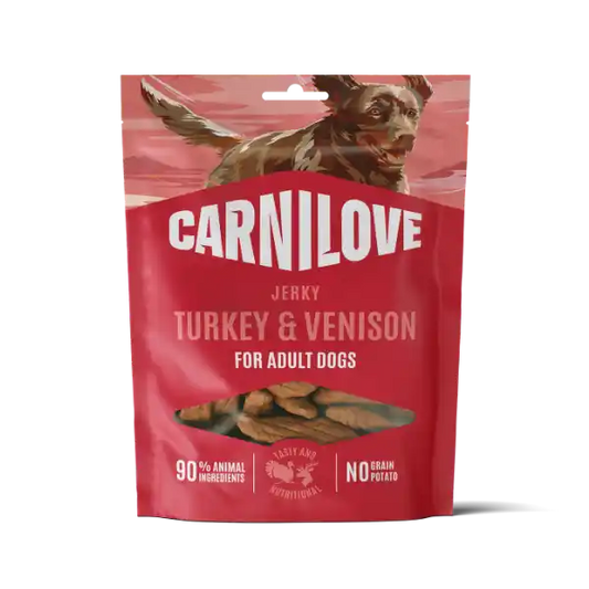 Carnilove | Jerky Turkey & Venison for Dogs