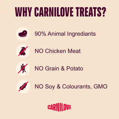 Carnilove | Jerky Turkey & Rabbit for Dogs