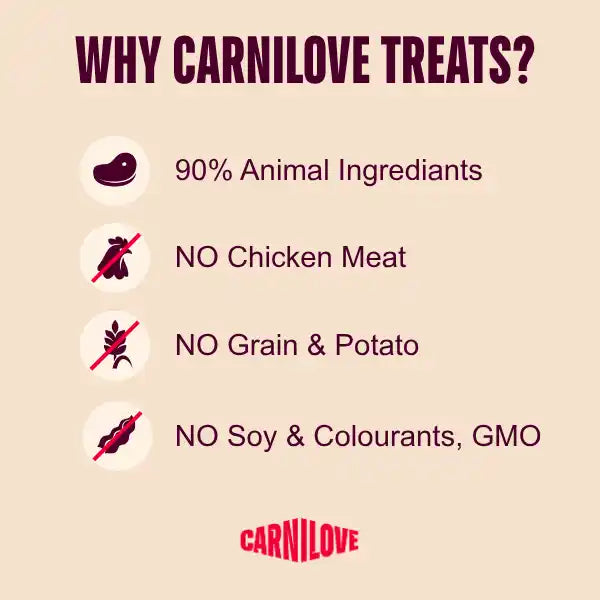 Carnilove | Jerky Turkey & Venison for Dogs