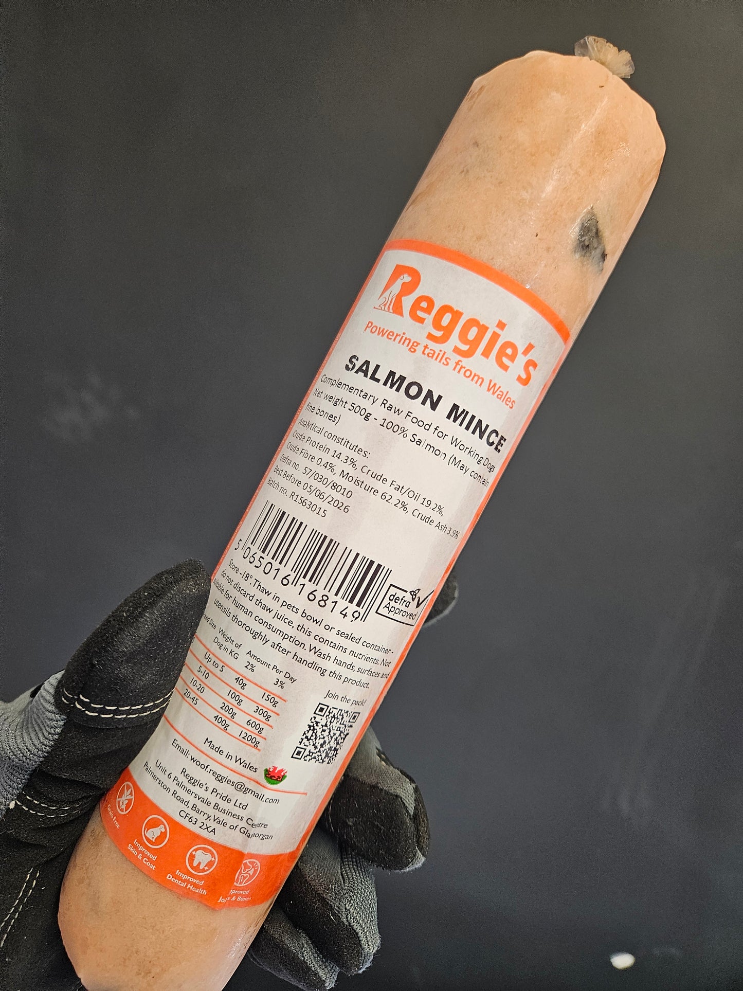 Reggie's | Mince 100% Salmon 500g