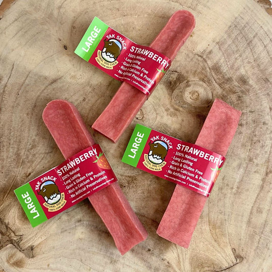 Yak Snack Strawberry Large