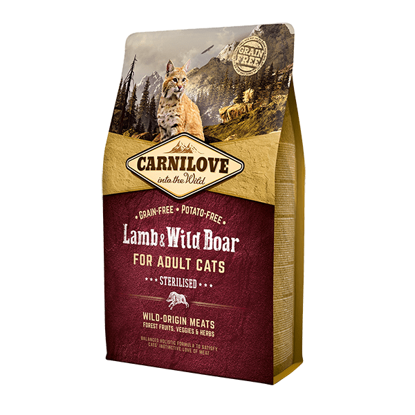 Carnilove | Cat Dry Food Lamb & Wild Boar 70/30