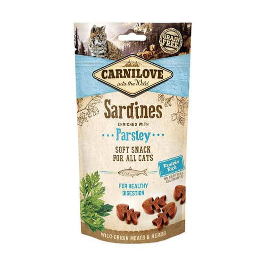 Carnilove Cat | Soft Snacks Sardine with Parsley